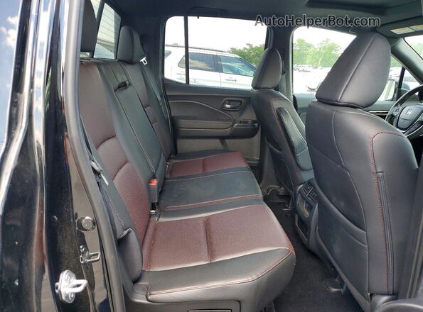 5FPYK3F83MB012458 2021 HONDA RIDGELINE Black Вид задніх сидінь
