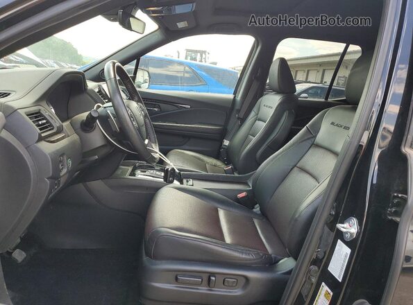 5FPYK3F83MB012458 2021 HONDA RIDGELINE Black Вид салону спереду