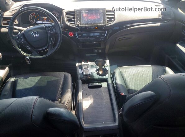 5FPYK3F83NB024787 2022 HONDA RIDGELINE Black Առջևի վահանակի տեսք