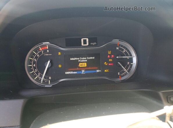 5FPYK3F83NB024787 2022 HONDA RIDGELINE Black Սարքավորումների վահանակի տեսք