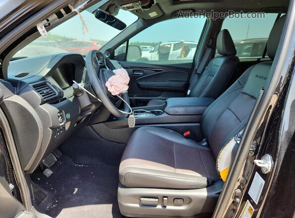 5FPYK3F84SB017682 2025 HONDA RIDGELINE Black Widok wnętrza z przodu