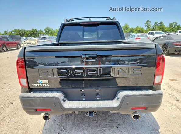 5FPYK3F84SB017682 2025 HONDA RIDGELINE Black Widok z tyłu