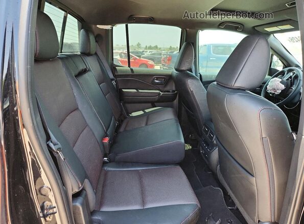5FPYK3F84SB017682 2025 HONDA RIDGELINE Black Widok tylnych siedzeń