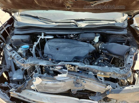 5FPYK3F84SB017682 2025 HONDA RIDGELINE Black Widok wnętrza z tyłu