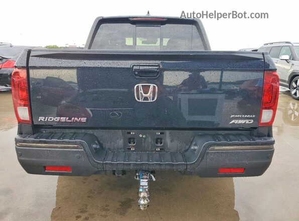 5FPYK3F85HB002214 2017 HONDA RIDGELINE Black უკანა ხედი
