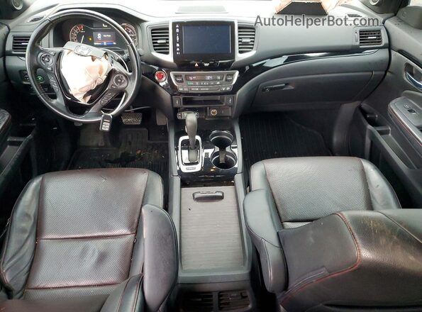 5FPYK3F85HB002214 2017 HONDA RIDGELINE Black წინა პანელის ხედი