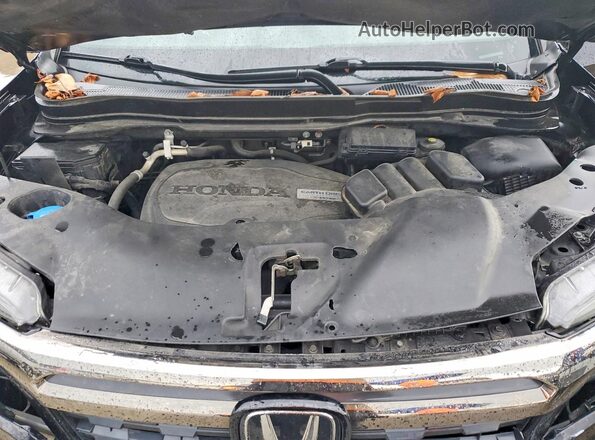5FPYK3F85HB002214 2017 HONDA RIDGELINE Black უკანა სალონის ხედი