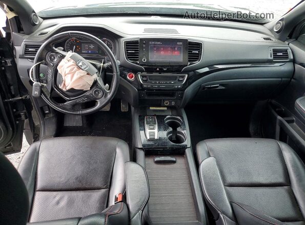 5FPYK3F85MB018519 2021 HONDA RIDGELINE Черный Вид панели приборов