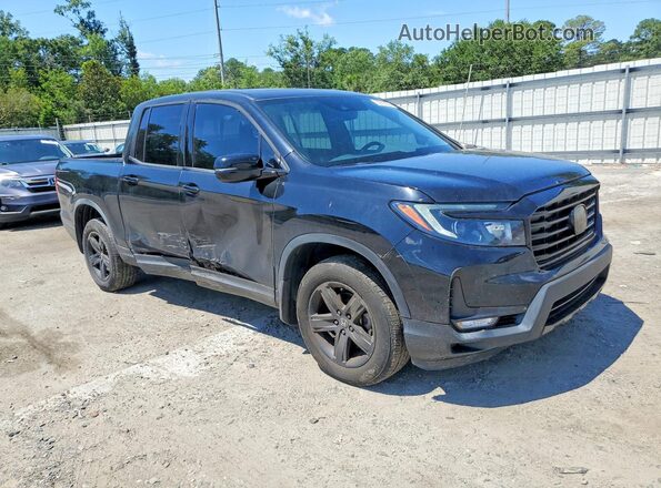 5FPYK3F86NB021723 2022 HONDA RIDGELINE Black წინა მარჯვენა