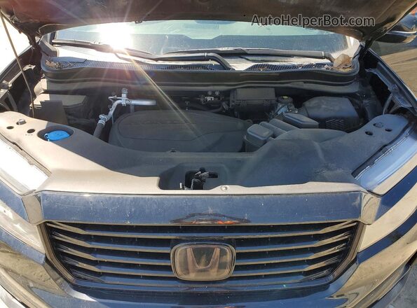 5FPYK3F86NB021723 2022 HONDA RIDGELINE Black უკანა სალონის ხედი