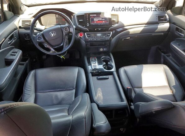5FPYK3F86NB021723 2022 HONDA RIDGELINE Black წინა პანელის ხედი