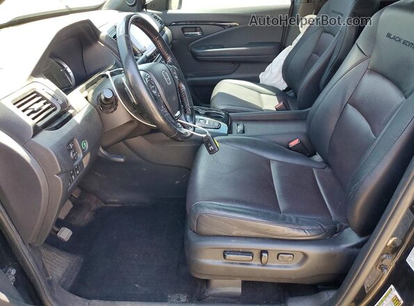 5FPYK3F86NB021723 2022 HONDA RIDGELINE Black წინა სალონის ხედი