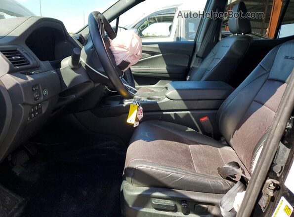 5FPYK3F86SB013049 2025 HONDA RIDGELINE Black Front interior view