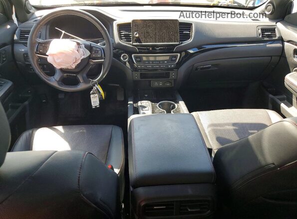 5FPYK3F86SB013049 2025 HONDA RIDGELINE Black Dashboard view