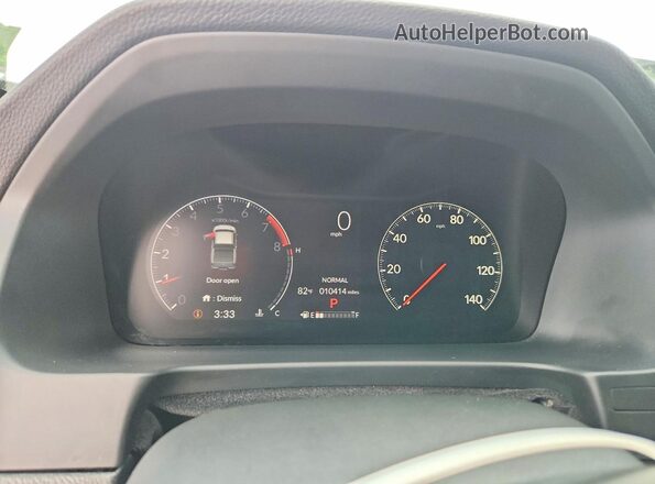 5FPYK3F86SB027663 2025 HONDA RIDGELINE Белый Вид щитка приборов