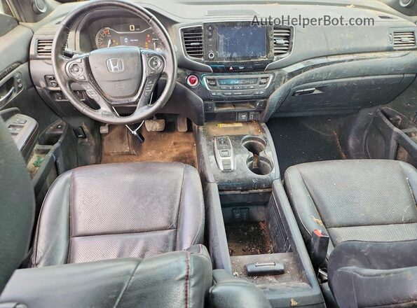 5FPYK3F88NB019701 2022 HONDA RIDGELINE White Առջևի վահանակի տեսք