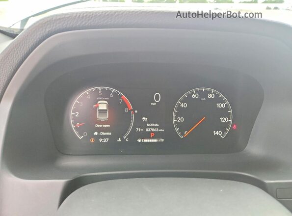 5FPYK3F89RB023083 2024 HONDA RIDGELINE Gray ხელსაწყოთა პანელის ხედი
