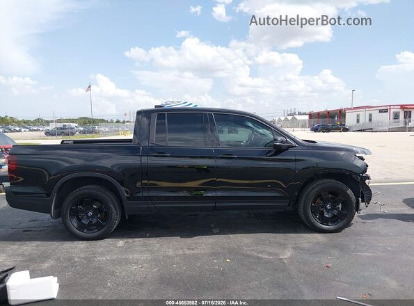 5FPYK3F89SB019797 2025 HONDA RIDGELINE Black Սալոնի 360 աստիճան տեսք
