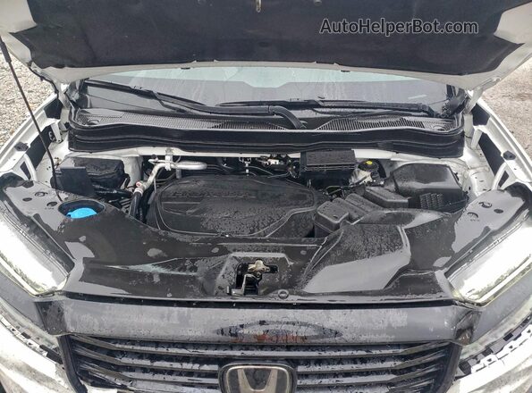 5FPYK3F8XNB010787 2022 HONDA RIDGELINE White Вид задньої частини салону