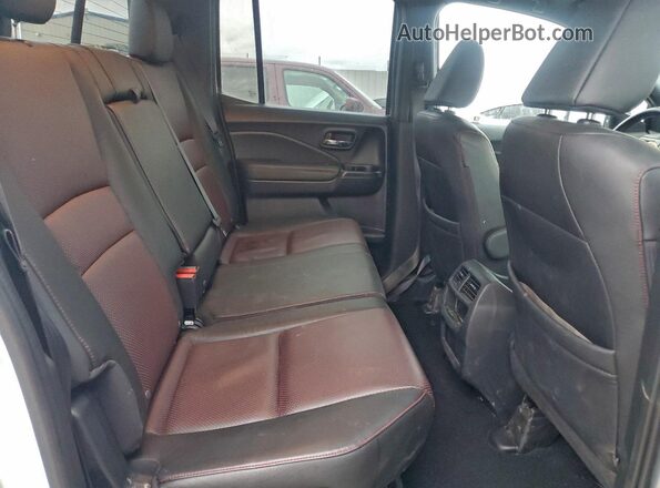 5FPYK3F8XNB010787 2022 HONDA RIDGELINE White Вид задніх сидінь