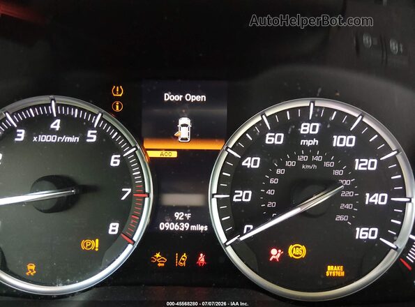 5FRYD3H55HB002038 2017 ACURA MDX White 