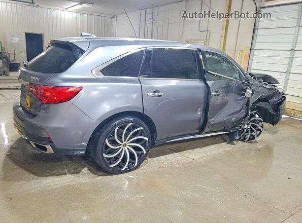 5FRYD3H58HB007377 2017 ACURA MDX Gray Հետևի աջ