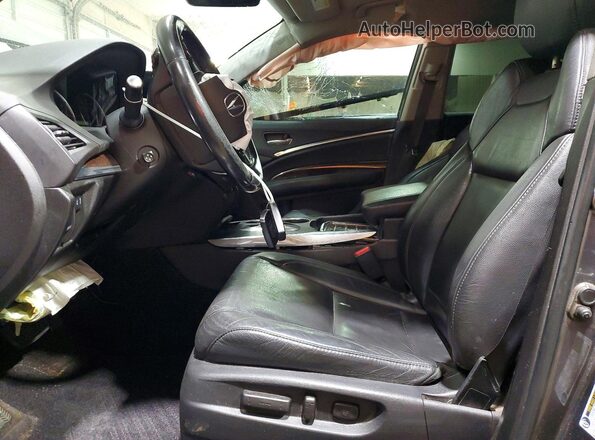 5FRYD3H58HB007377 2017 ACURA MDX Gray Սալոնի դիմացի տեսք