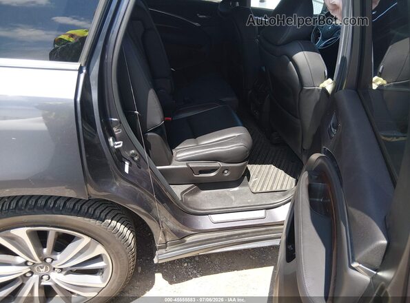 5FRYD3H5XHB014041 2017 ACURA MDX Brown VIN կոդի պիտակի տեսք