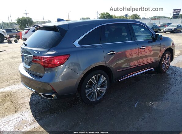 5FRYD3H76HB007461 2017 ACURA MDX Gray Задня права чверть