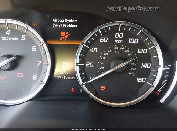 5FRYD3H76HB007461 2017 ACURA MDX Gray Вид задніх сидінь