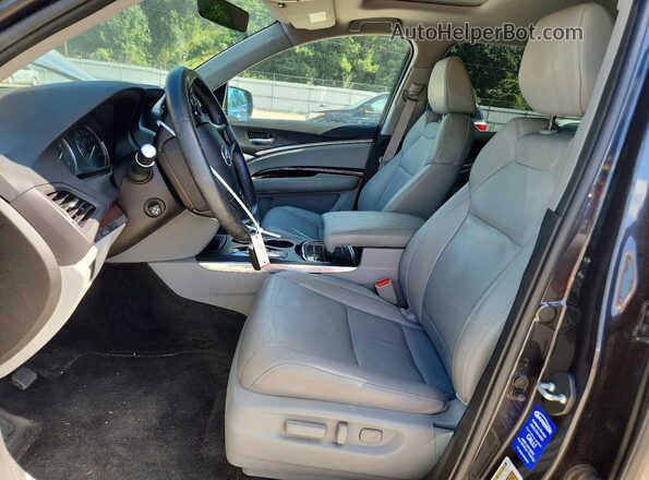5FRYD4H25GB015379 2016 ACURA MDX Black Vista interior delantera