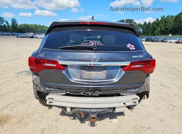 5FRYD4H25GB015379 2016 ACURA MDX Black Vista trasera