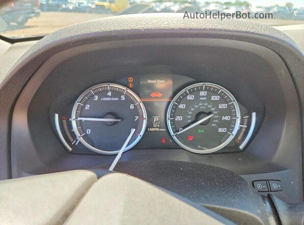 5FRYD4H27GB016789 2016 ACURA MDX Gray Սարքավորումների վահանակի տեսք