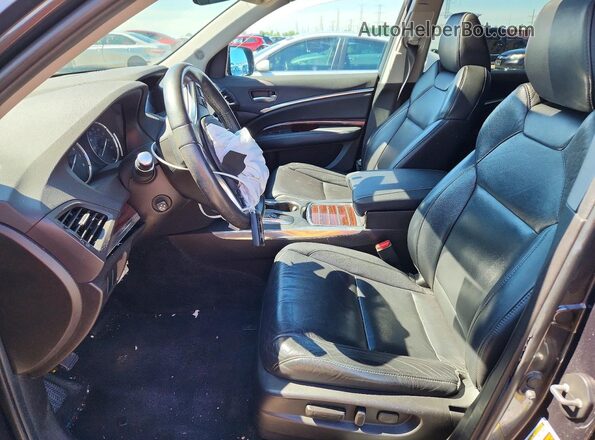 5FRYD4H27GB016789 2016 ACURA MDX Gray Սալոնի դիմացի տեսք