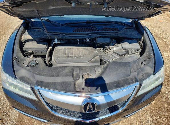 5FRYD4H27GB016789 2016 ACURA MDX Gray Սալոնի հետևի տեսք
