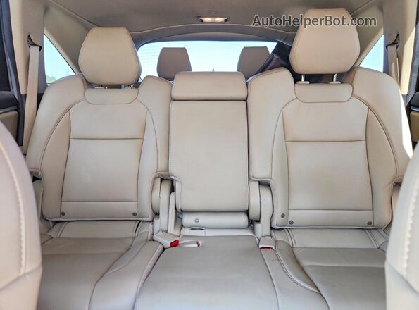 5FRYD4H32HB035406 2017 ACURA MDX White Rear seats view