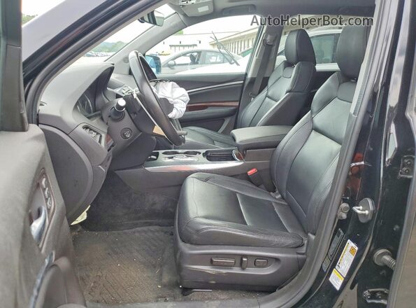 5FRYD4H48GB002563 2016 ACURA MDX Black Սալոնի դիմացի տեսք