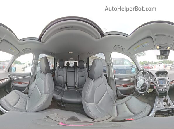 5FRYD4H48GB002563 2016 ACURA MDX Black 