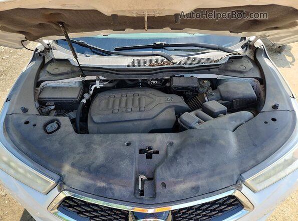 5FRYD4H51HB035284 2017 ACURA MDX White Շարժիչի բաժամունքի տեսք