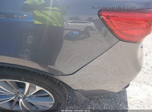 5FRYD4H52HB023967 2017 ACURA MDX Gray ხელსაწყოთა პანელის ხედი