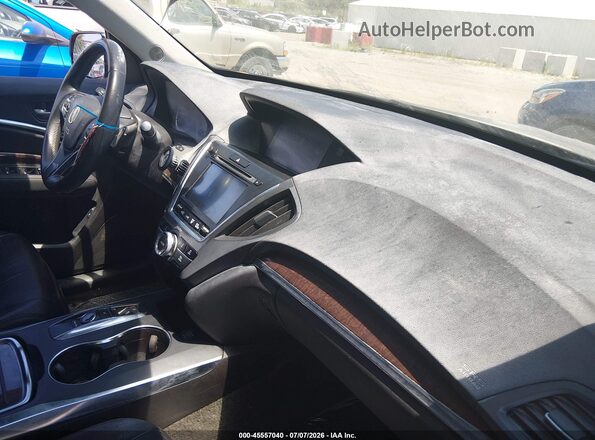 5FRYD4H52HB023967 2017 ACURA MDX Gray უკანა სალონის ხედი