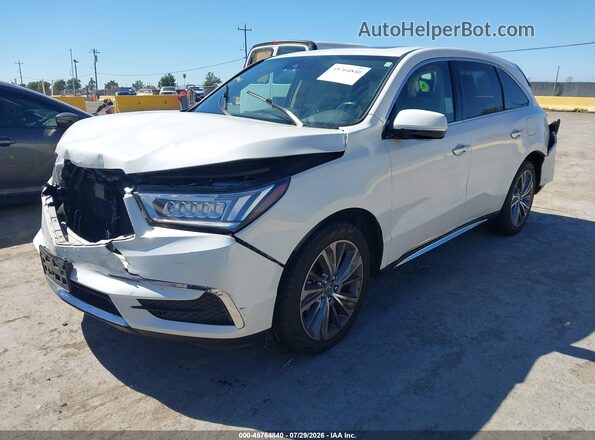 5FRYD4H53HB023041 2017 ACURA MDX White Vista tres cuartos delantera izquierda