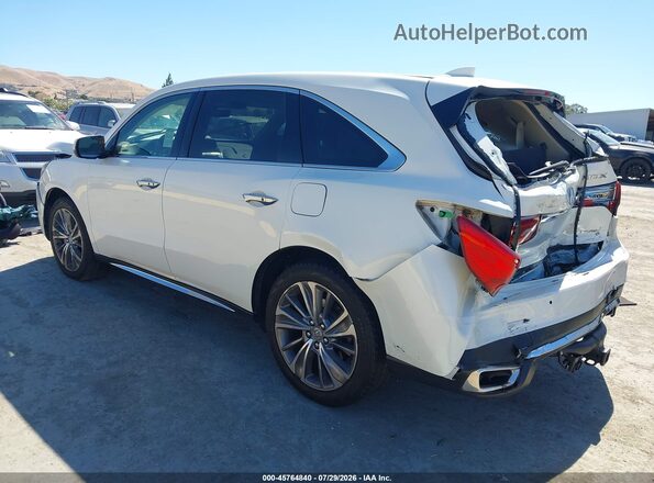 5FRYD4H53HB023041 2017 ACURA MDX White Trasero izquierdo