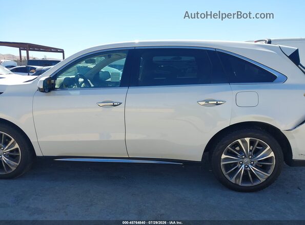 5FRYD4H53HB023041 2017 ACURA MDX White Vista interior de 360 grados