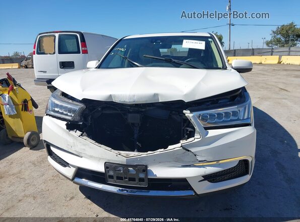 5FRYD4H53HB023041 2017 ACURA MDX White Vista del cuadro de instrumentos