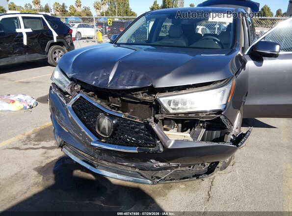 5FRYD4H54HB034985 2017 ACURA MDX Серый Вид спереди