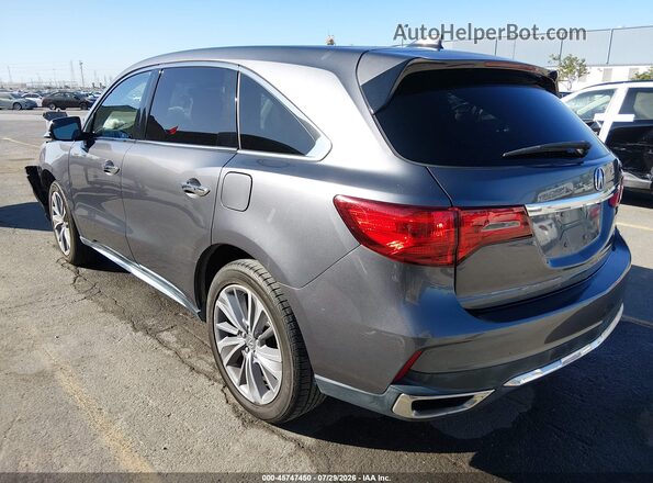 5FRYD4H54HB034985 2017 ACURA MDX Серый Задняя левая четверть