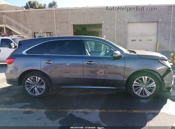 5FRYD4H54HB034985 2017 ACURA MDX Серый Панорамный вид салона 360°