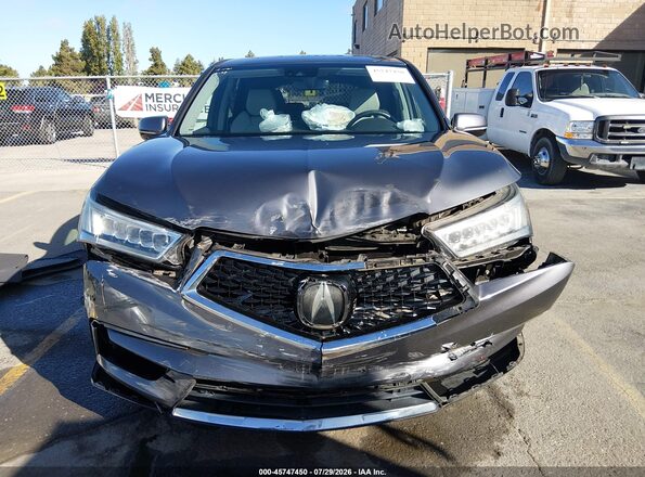 5FRYD4H54HB034985 2017 ACURA MDX Серый Вид задней части салона