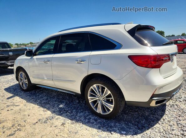 5FRYD4H55HB026930 2017 ACURA MDX White Rear left
